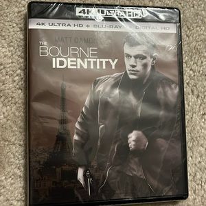 4K Ultra HD The Bourne Identity DVD